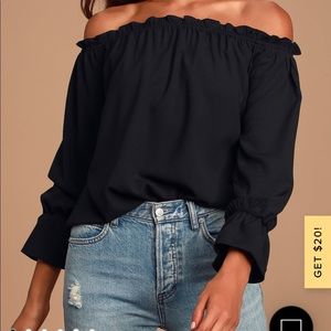 Lulu's Off-the-Shoulder Top